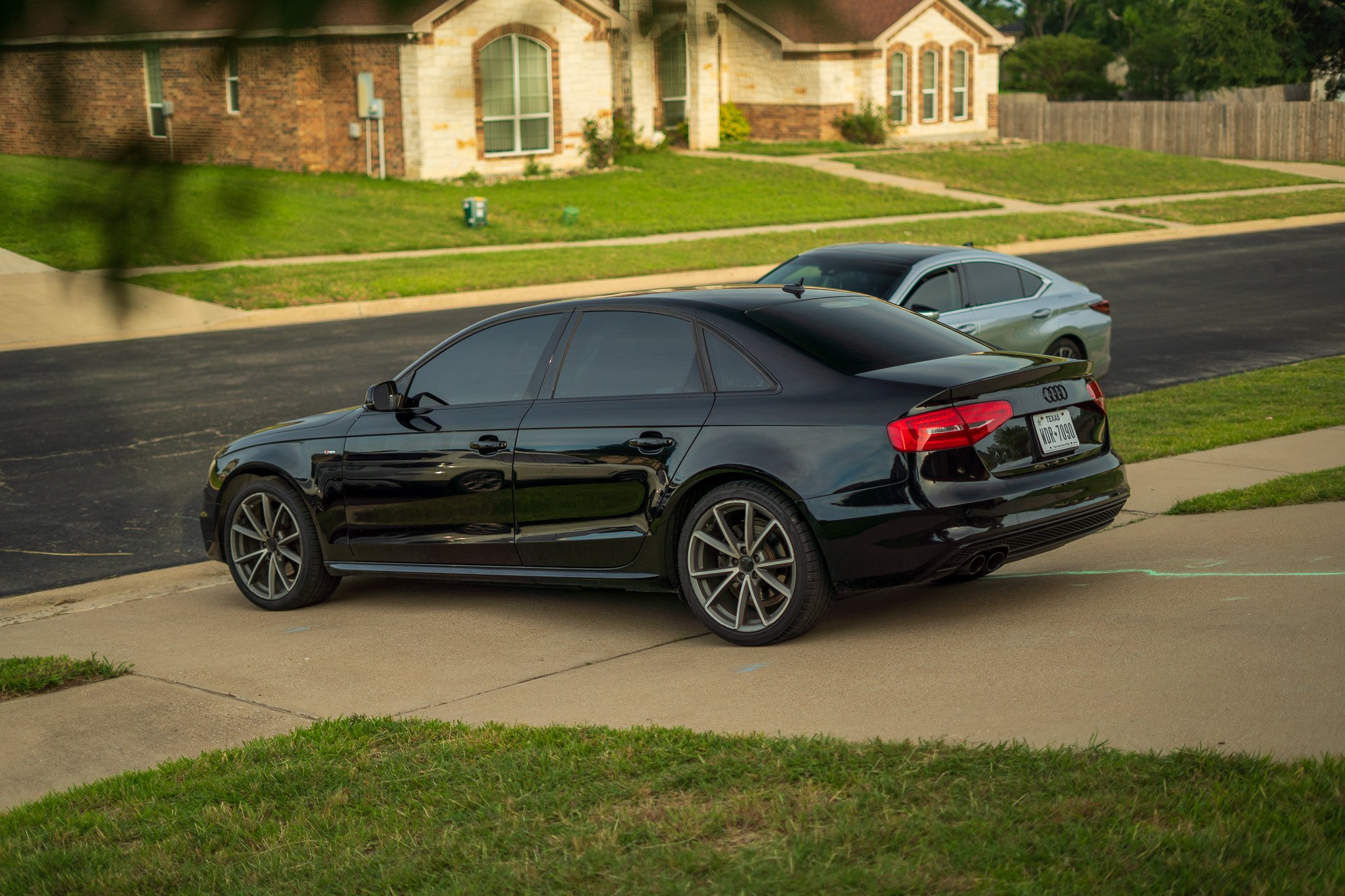 Audi A4 tinted by Chroma Auto Lab in Killeen, TX.