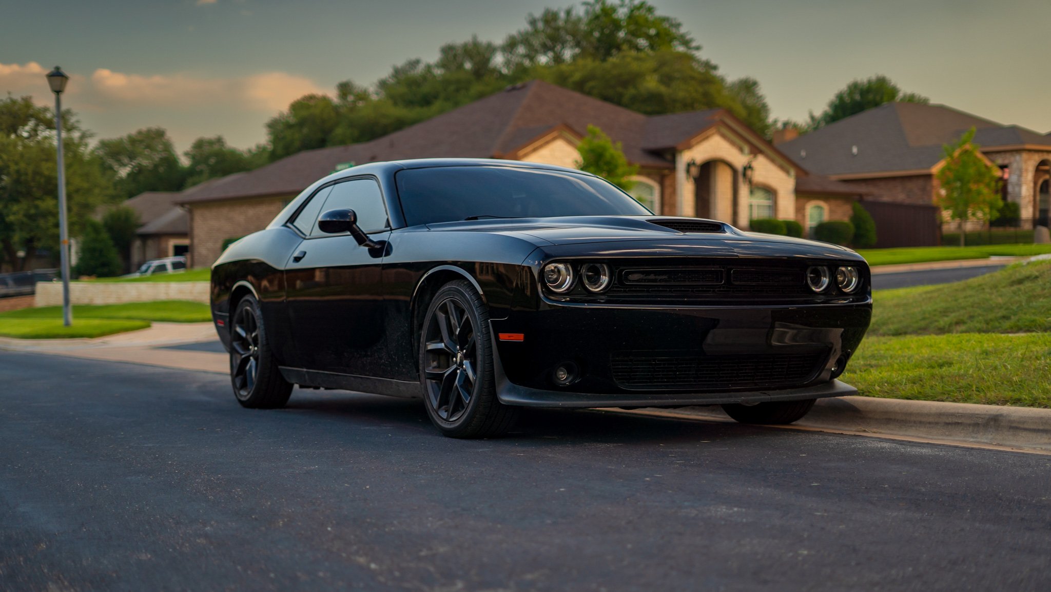 Dodge Challenger Tinted by Chroma Auto Lab in Killeen, TX. 